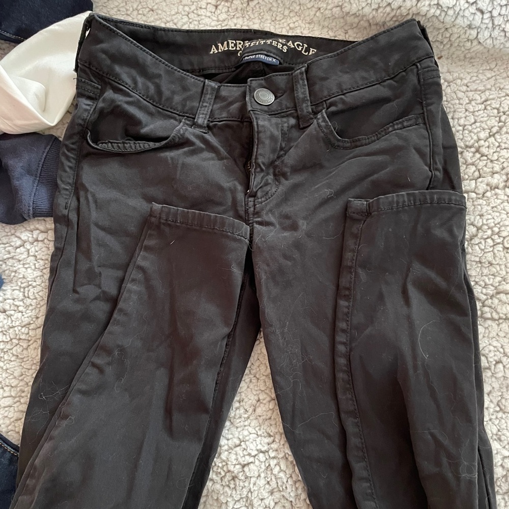 Black Jegging American Eagle Sateen